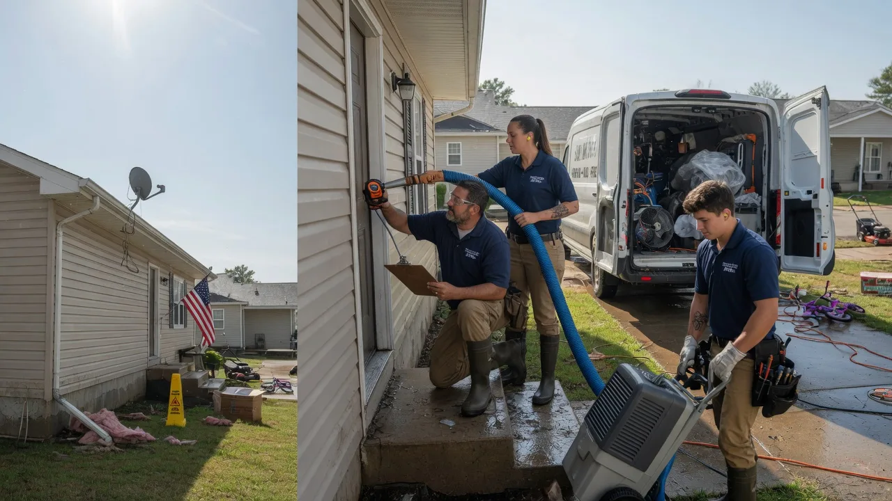 Ceiling Water Damage Restoration in North Tazewell, VA near me